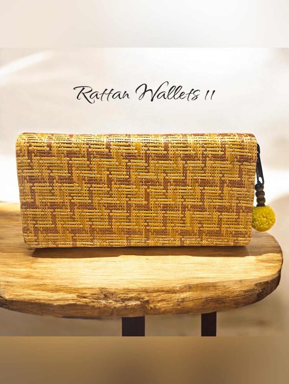 Handwoven Rattan Wallets - Picture 14 of 16